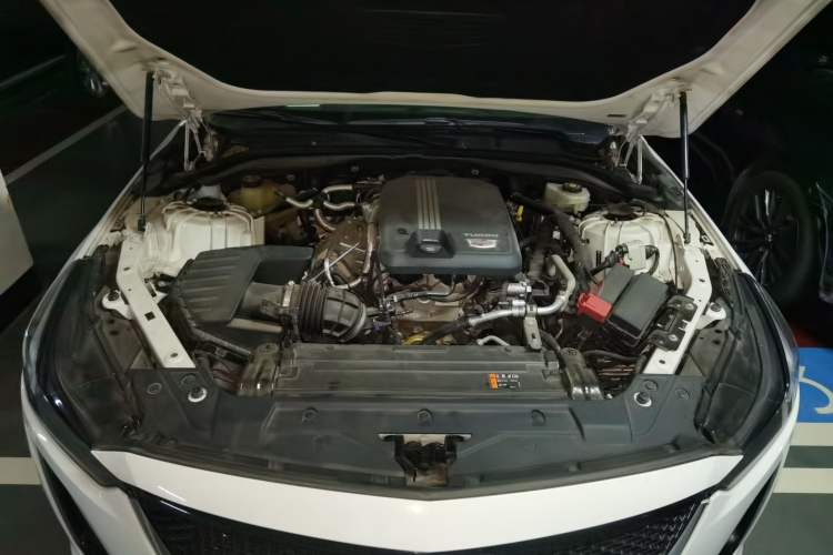 Used Cadillac CT5 2020 Revised 28T Platinum Sport Edition Engine Bay
