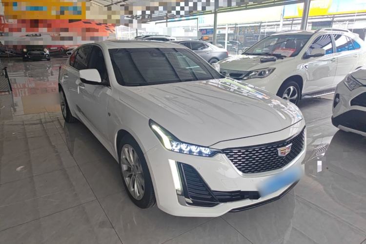 Used Cadillac CT5 2020 Revised Version 28T Luxury Edition Front Right 45 Deg