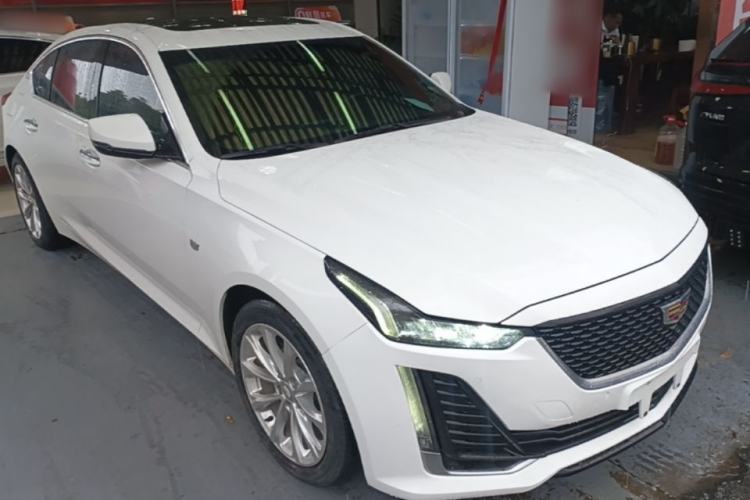 Used Cadillac CT5 2020 Revised Version 28T Luxury Edition Front Right 45 Deg