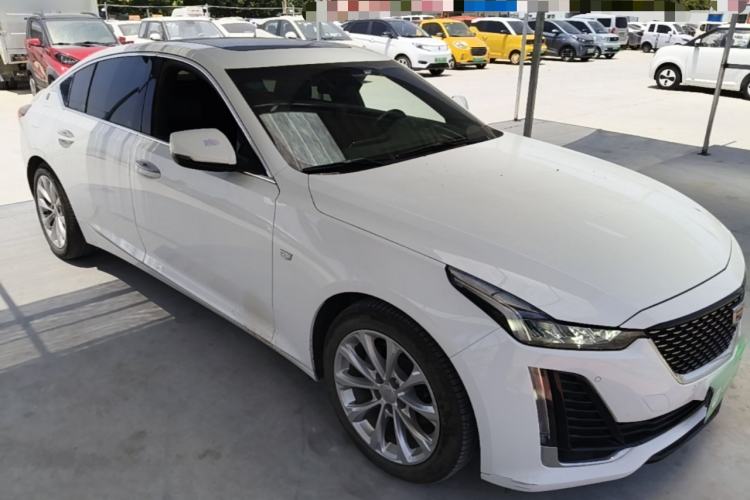 Used Cadillac CT5 2020 Revised Version 28T Luxury Edition Front Right 45 Deg