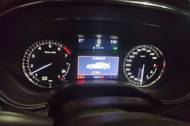 Used Cadillac CT5 2020 Revised Version 28T Luxury Edition Instrument Cluster