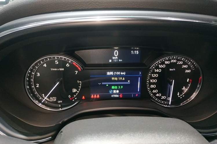 Used Cadillac CT5 2020 Revised Version 28T Luxury Edition Instrument Cluster