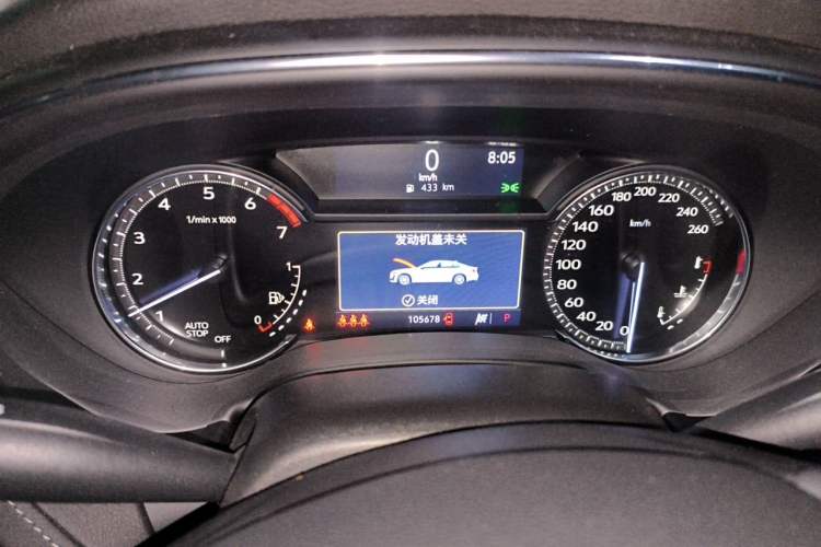 Used Cadillac CT5 2020 Revised Version 28T Luxury Edition Instrument Cluster