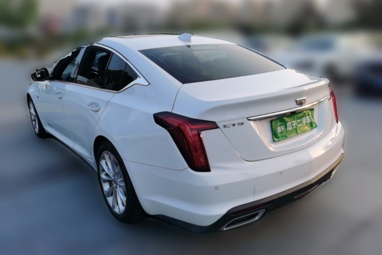 Used Cadillac CT5 2020 Revised Version 28T Luxury Edition Rear Left 45 Deg