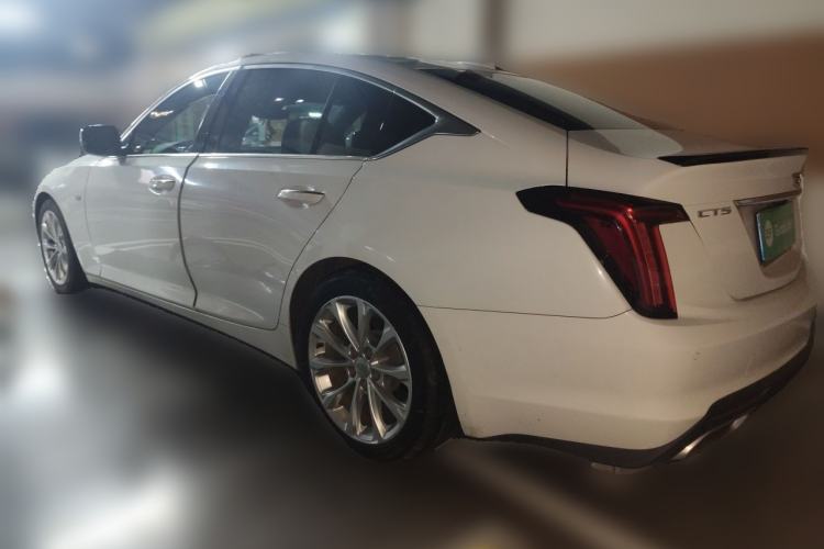 Used Cadillac CT5 2020 Revised Version 28T Luxury Edition Rear Left 45 Deg