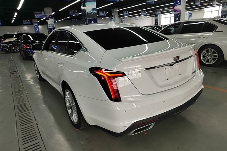 Used Cadillac CT5 2020 Revised Version 28T Luxury Edition Rear Left 45 Deg