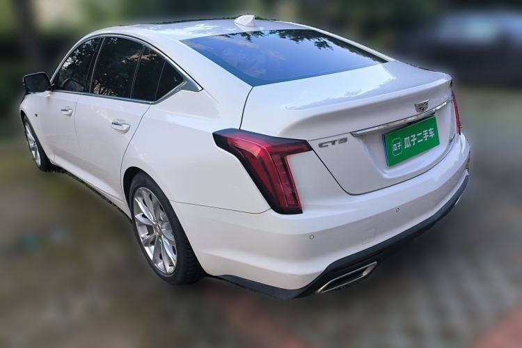 Used Cadillac CT5 2020 Revised Version 28T Luxury Edition Rear Left 45 Deg