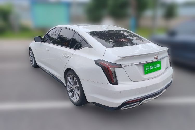 Used Cadillac CT5 2020 Updated 28T Leading Sporty Version Rear Left 45 Deg
