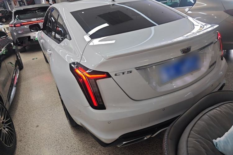 Used Cadillac CT5 2020 Revised 28T Platinum Sport Edition Rear Left 45 Deg