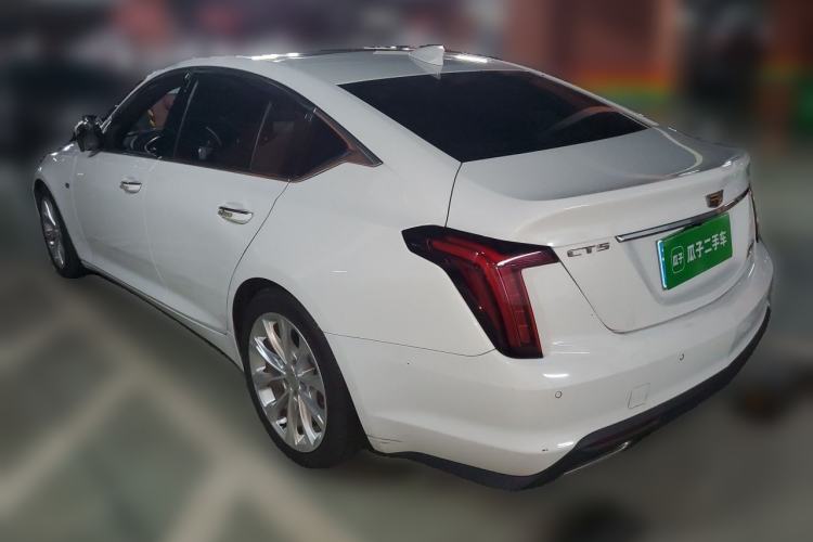 Used Cadillac CT5 2020 Revised Version 28T Luxury Edition Rear Left 45 Deg