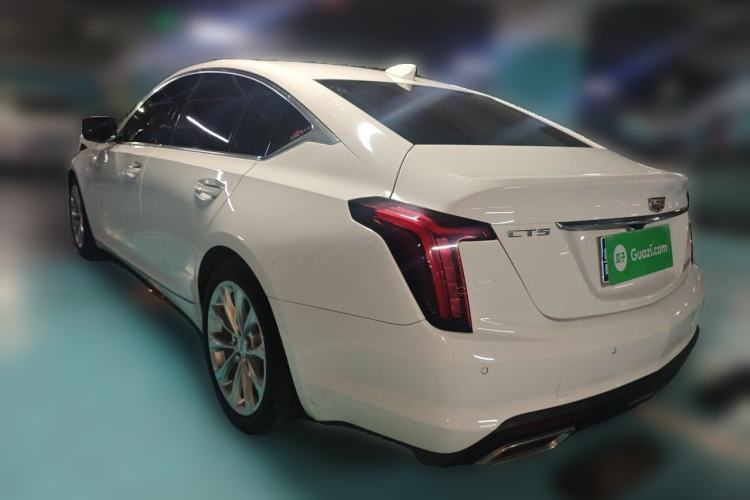 Used Cadillac CT5 2020 Revised Version 28T Luxury Edition Rear Left 45 Deg