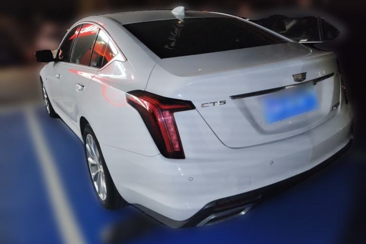 Used Cadillac CT5 2020 28T Luxury Version Rear Left 45 Deg