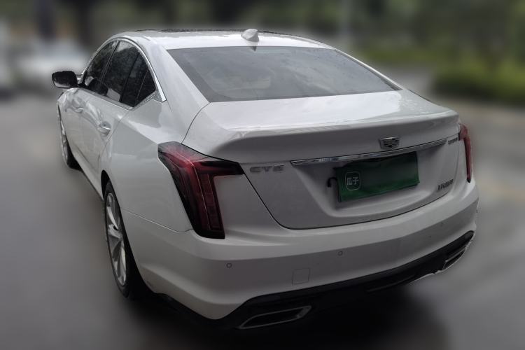 Used Cadillac CT5 2020 Revised Version 28T Luxury Edition Rear Left 45 Deg