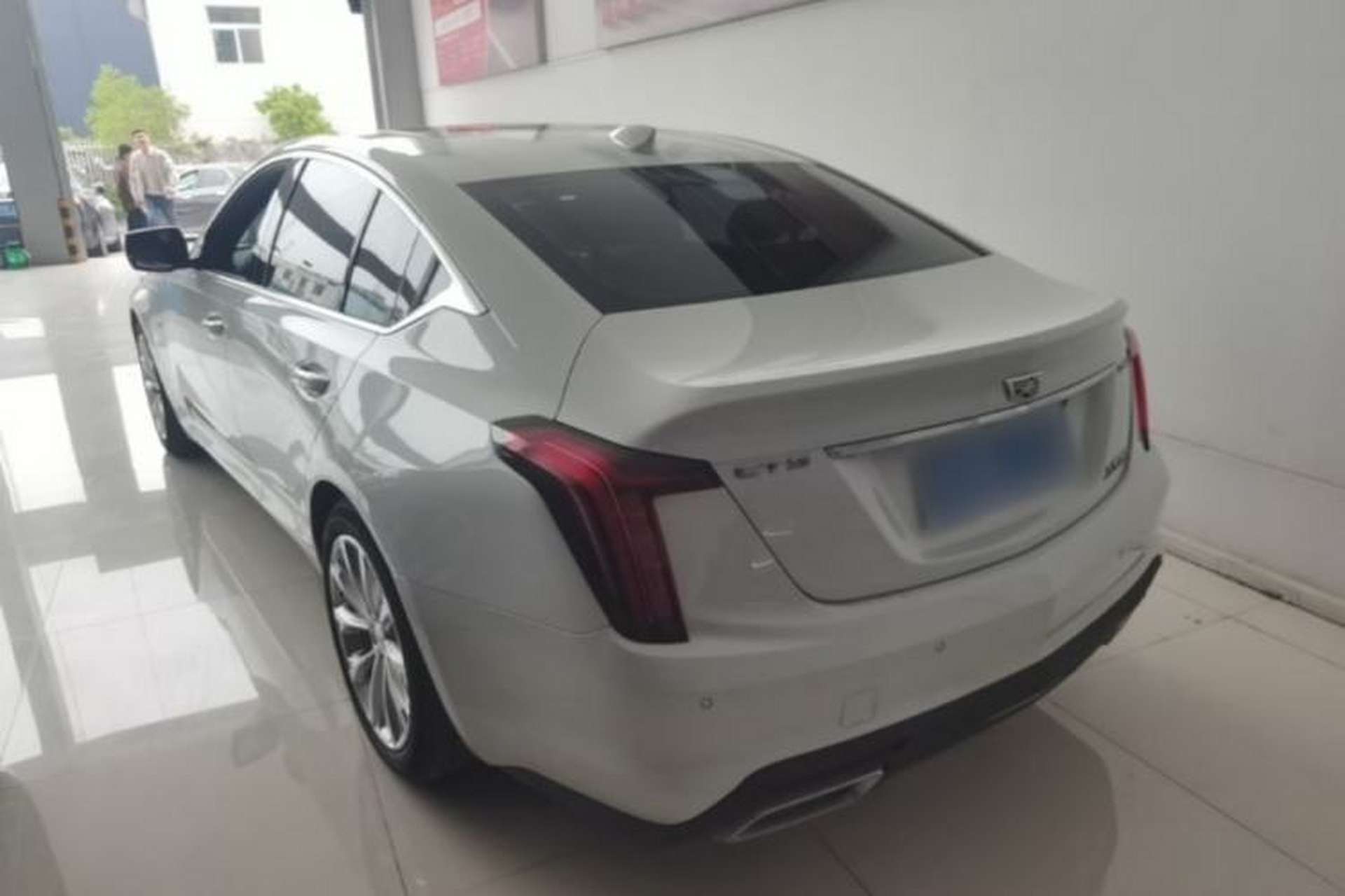 Used Cadillac CT5 2020 Revised Version 28T Luxury Edition Rear Left 45 Deg