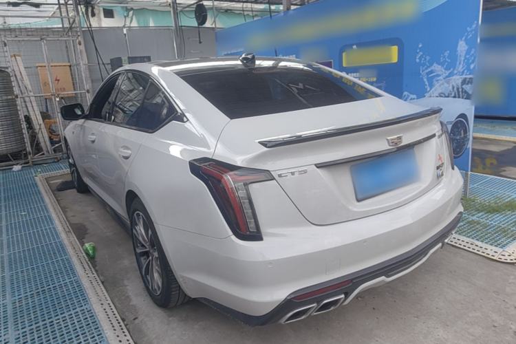 Used Cadillac CT5 2020 28T Leading Sport Model Rear Left 45 Deg