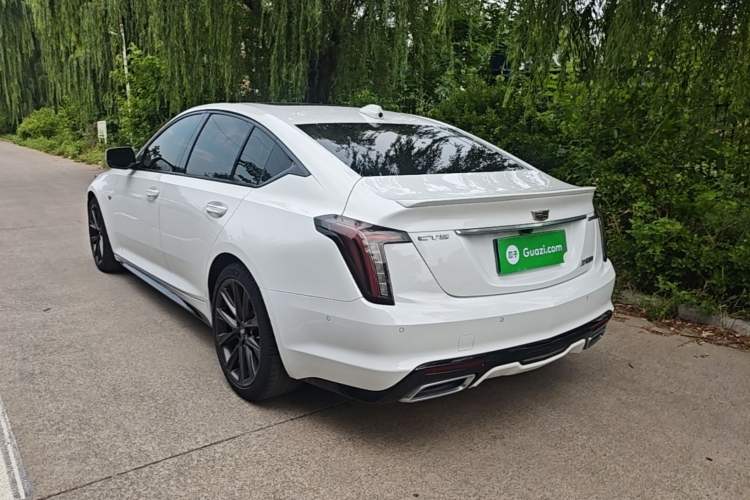 Used Cadillac CT5 2020 Revised 28T Platinum Sport Edition Rear Left 45 Deg