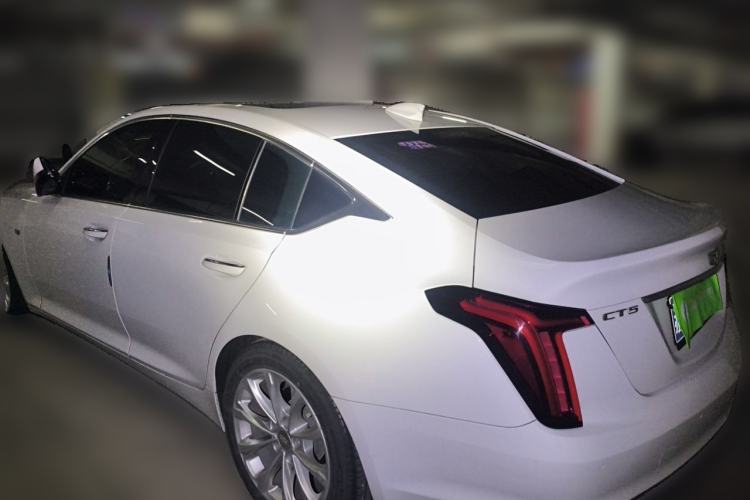 Used Cadillac CT5 2020 Revised Version 28T Luxury Edition Rear Left 45 Deg