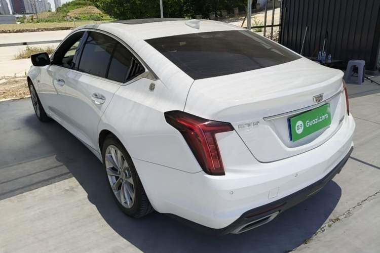 Used Cadillac CT5 2020 Revised Version 28T Luxury Edition Rear Left 45 Deg
