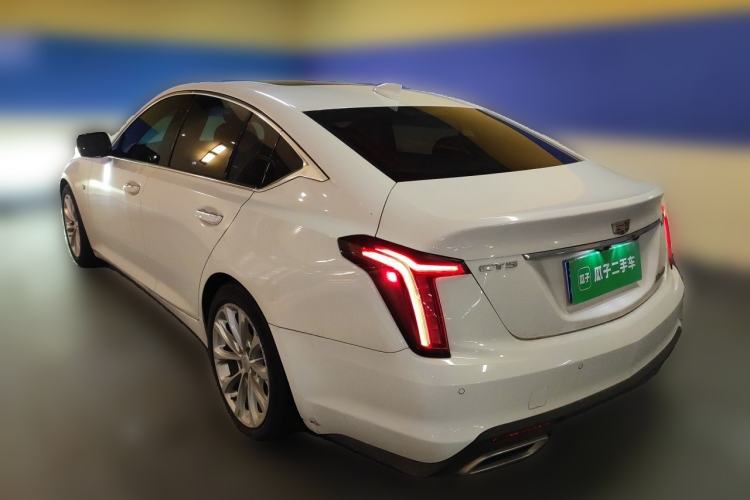 Used Cadillac CT5 2020 Revised Version 28T Luxury Edition Rear Left 45 Deg