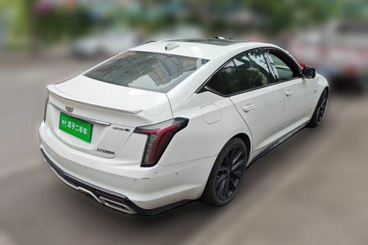 Used Cadillac CT5 2020 Revised 28T Platinum Sport Edition Rear Right 45 Deg