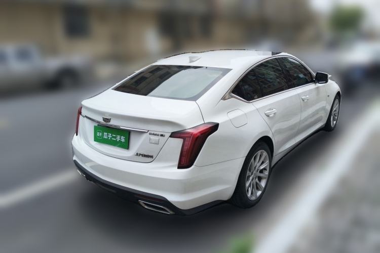 Used Cadillac CT5 2020 28T Tech Edition Rear Right 45 Deg
