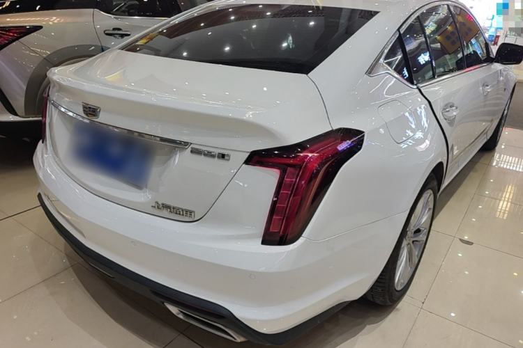Used Cadillac CT5 2020 Revised Version 28T Luxury Edition Rear Right 45 Deg