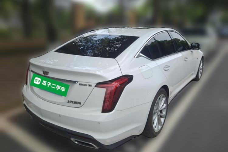 Used Cadillac CT5 2020 28T Luxury Version Rear Right 45 Deg
