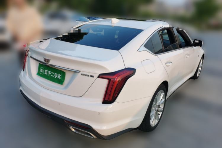 Used Cadillac CT5 2020 Revised Version 28T Luxury Edition Rear Right 45 Deg