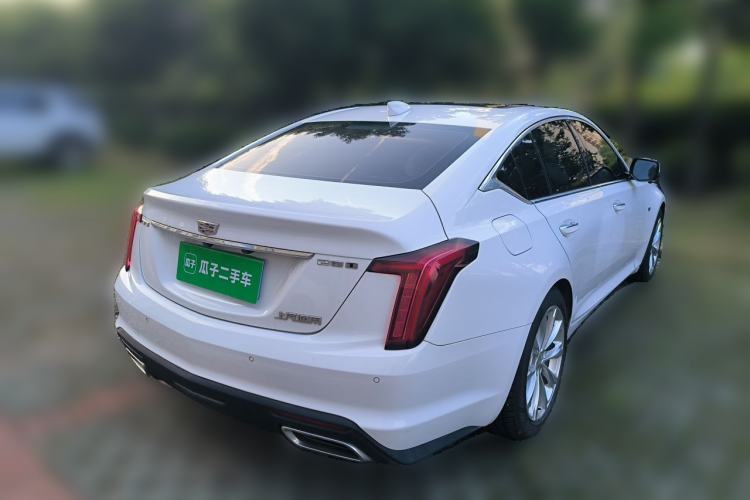 Used Cadillac CT5 2020 Revised Version 28T Luxury Edition Rear Right 45 Deg