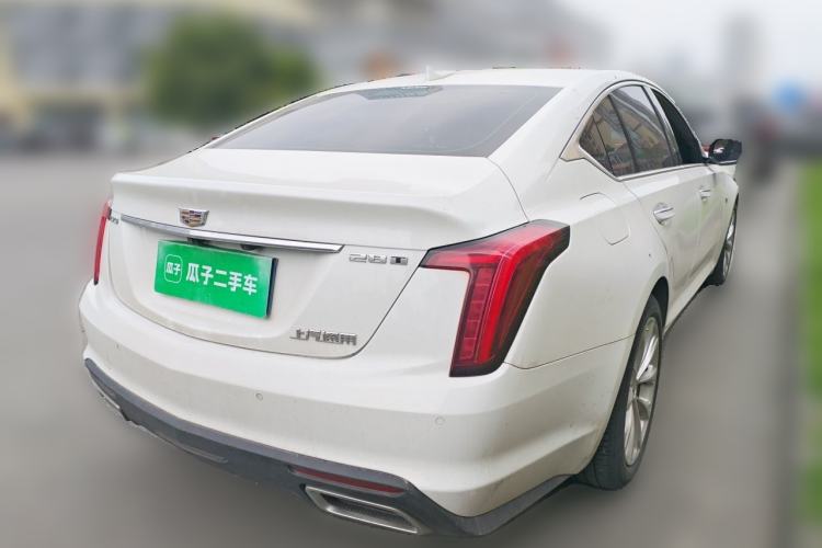 Used Cadillac CT5 2020 Revised Version 28T Luxury Edition Rear Right 45 Deg