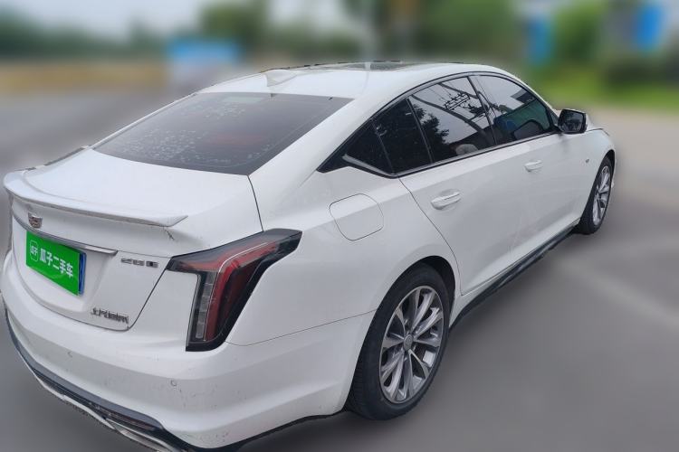 Used Cadillac CT5 2020 Updated 28T Leading Sporty Version Rear Right 45 Deg
