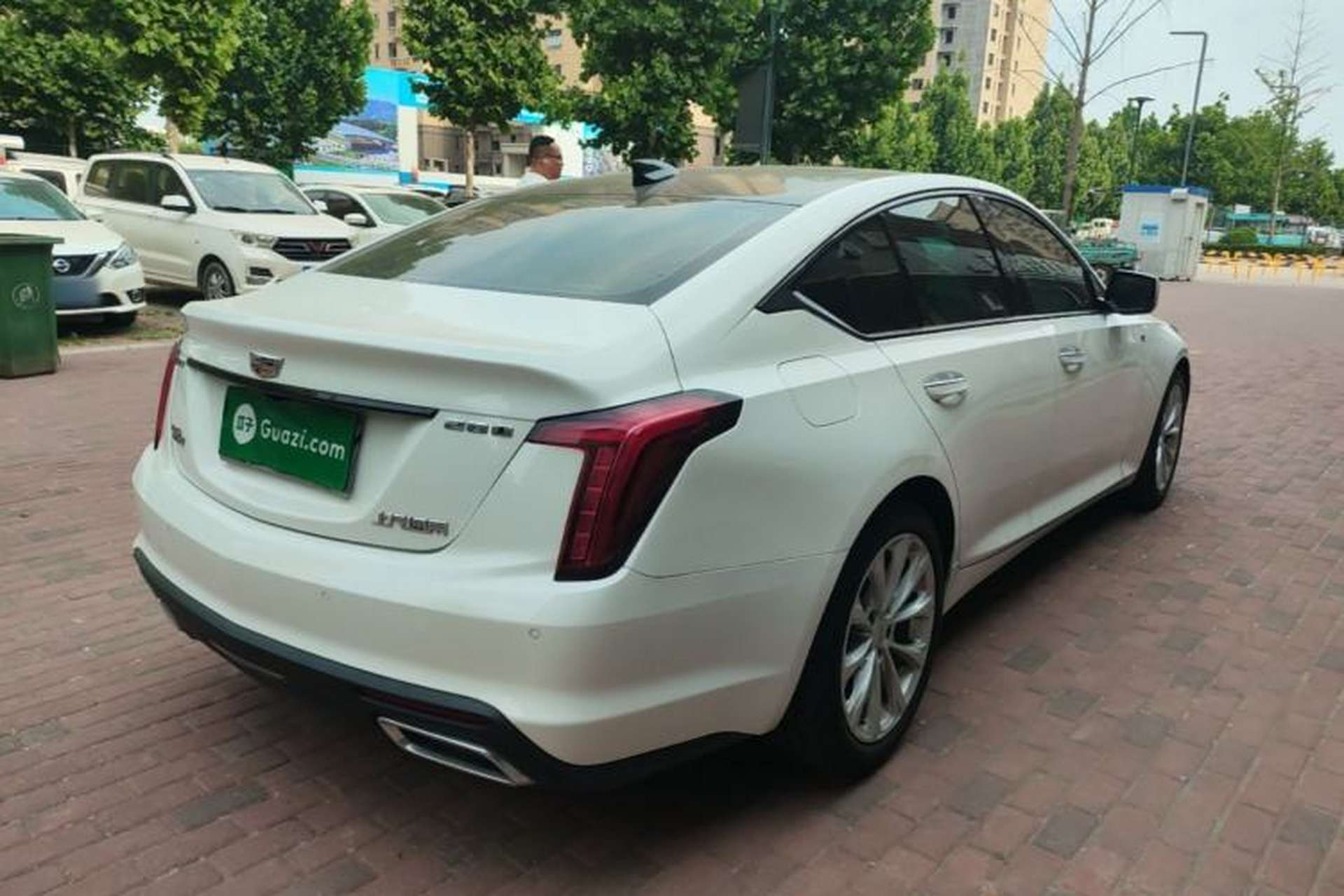 Used Cadillac CT5 2020 Revised Version 28T Luxury Edition Rear Right 45 Deg
