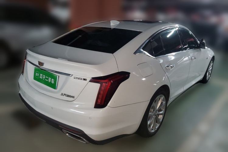 Used Cadillac CT5 2020 Revised Version 28T Luxury Edition Rear Right 45 Deg
