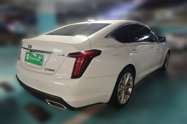 Used Cadillac CT5 2020 Revised Version 28T Luxury Edition Rear Right 45 Deg