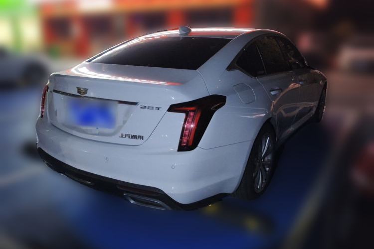 Used Cadillac CT5 2020 28T Luxury Version Rear Right 45 Deg
