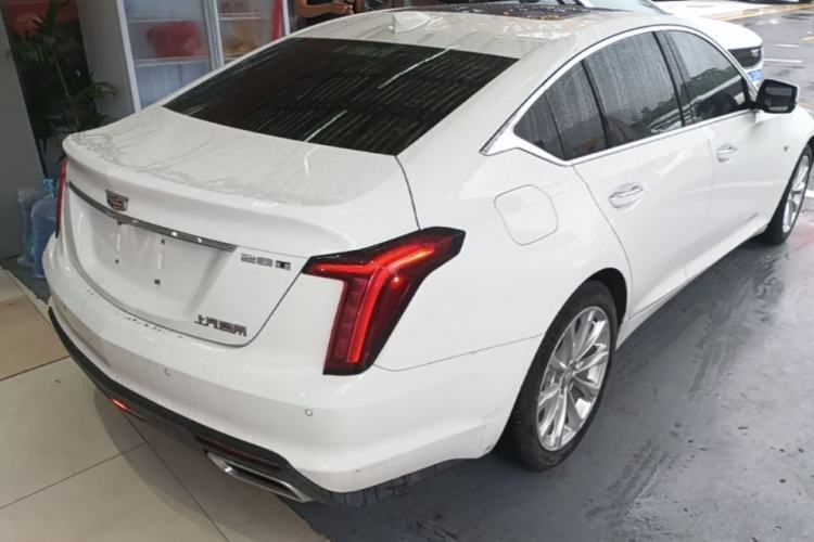 Used Cadillac CT5 2020 Revised Version 28T Luxury Edition Rear Right 45 Deg