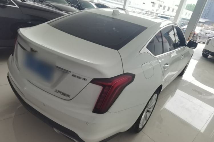 Used Cadillac CT5 2020 Revised Version 28T Luxury Edition Rear Right 45 Deg