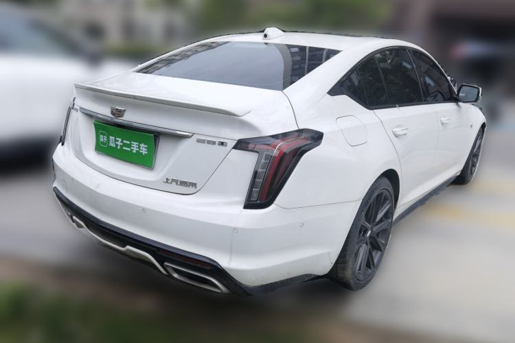 Used Cadillac CT5 2020 Revised 28T Platinum Sport Edition Rear Right 45 Deg