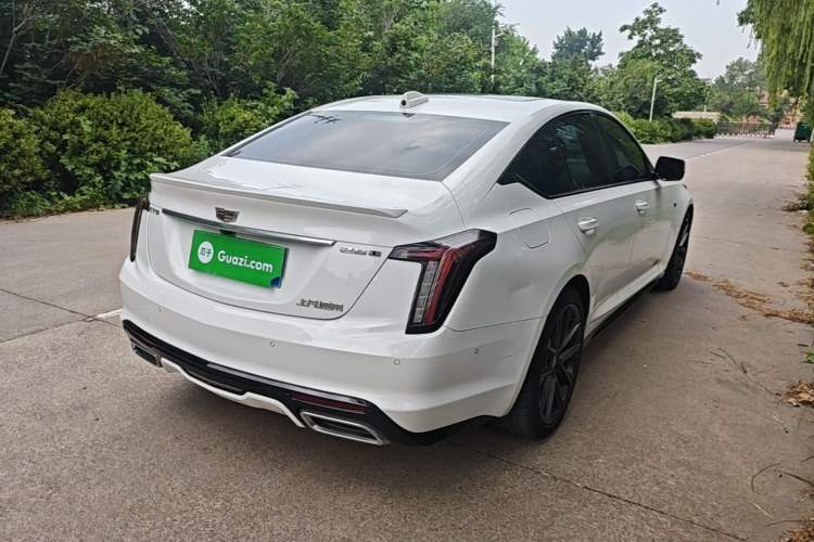 Used Cadillac CT5 2020 Revised 28T Platinum Sport Edition Rear Right 45 Deg