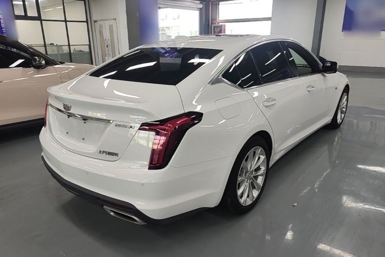 Used Cadillac CT5 2020 Revised Version 28T Luxury Edition Rear Right 45 Deg