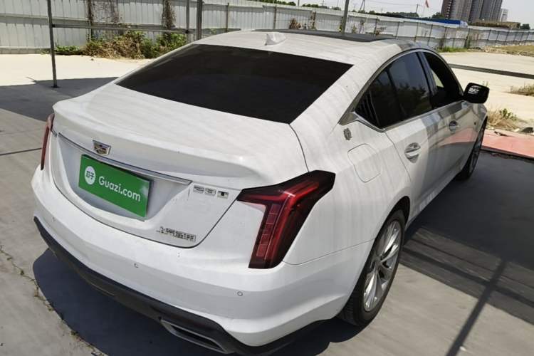 Used Cadillac CT5 2020 Revised Version 28T Luxury Edition Rear Right 45 Deg