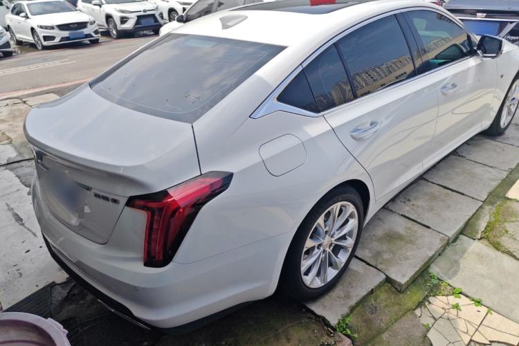 Used Cadillac CT5 2020 Revised Version 28T Luxury Edition Rear Right 45 Deg