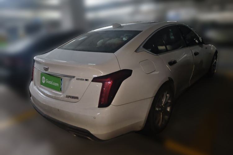 Used Cadillac CT5 2020 Revised Version 28T Luxury Edition Rear Right 45 Deg