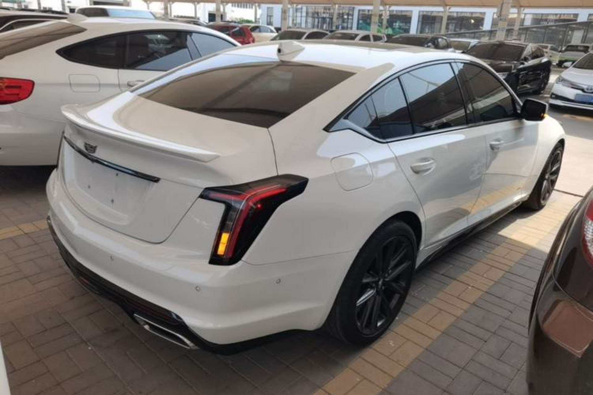 Used Cadillac CT5 2020 28T Platinum Sport Edition Rear Right 45 Deg