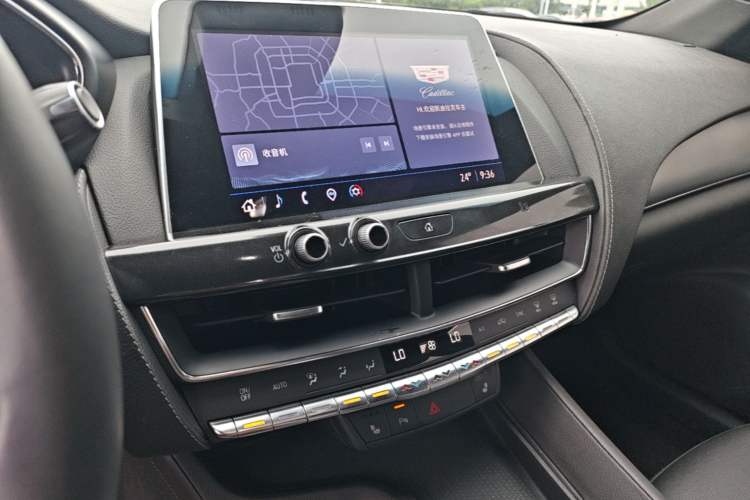 Used Cadillac CT5 2021 Revised 28T Luxury Version Audio And AC Panel