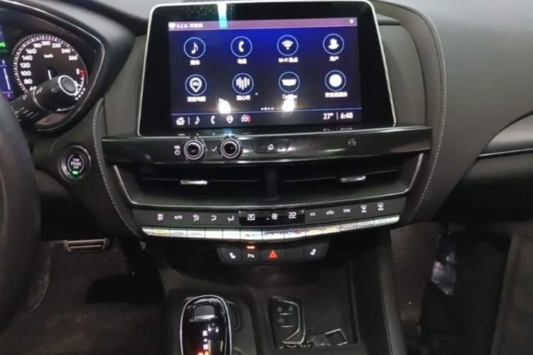 Used Cadillac CT5 2021 28T Luxury Model Audio And AC Panel