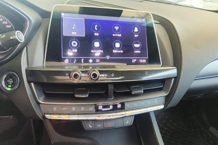 Used Cadillac CT5 2021 Revised 28T Luxury Version Audio And AC Panel
