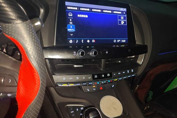 Used Cadillac CT5 2021 Revised 28T Luxury Version Audio And AC Panel