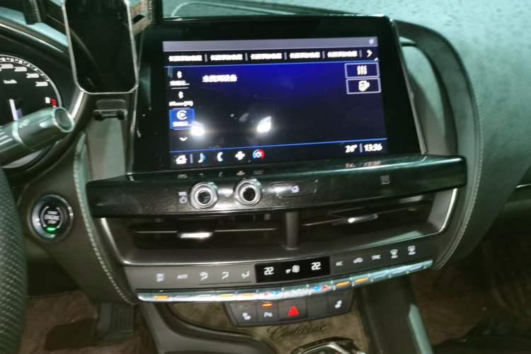 Used Cadillac CT5 2021 28T Luxury Model Audio And AC Panel