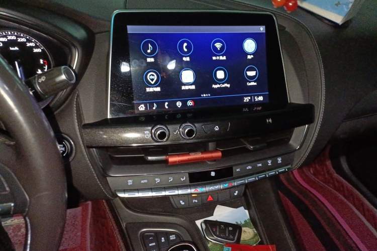 Used Cadillac CT5 2021 28T Luxury Model Audio And AC Panel